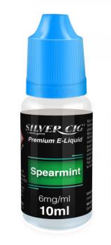 E-Liquid Silver-Cig Pfefferminz 6mg Nikotin 10ml im 5er Dsp.(DPT2 Konform EU Her